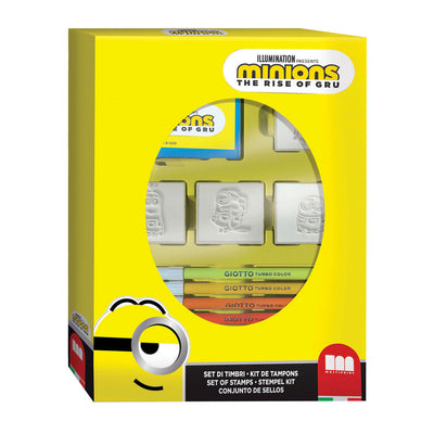 TIMP MULTIPRINT MINIONS SET con 4 francobolli