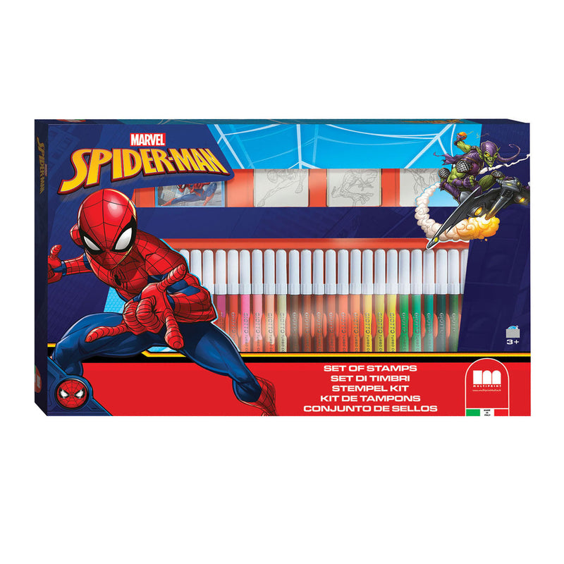 Conjunto de color multiprint con sellos, 41dlg.