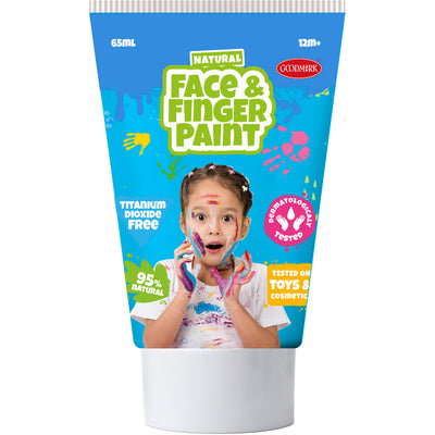 Boti Natural Face Fingerpaint Tube blu e rosa, 2x65ml