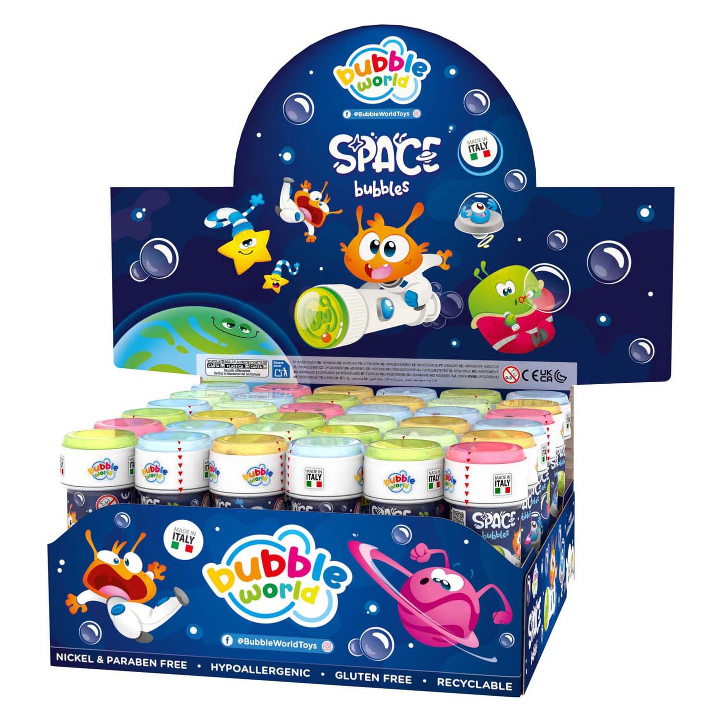 Espacio de burbujas - 36x60ml.