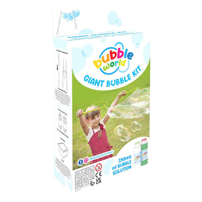 Set de soplado de burbujas para hacer burbujas gigantes - incl. soplador de burbujas