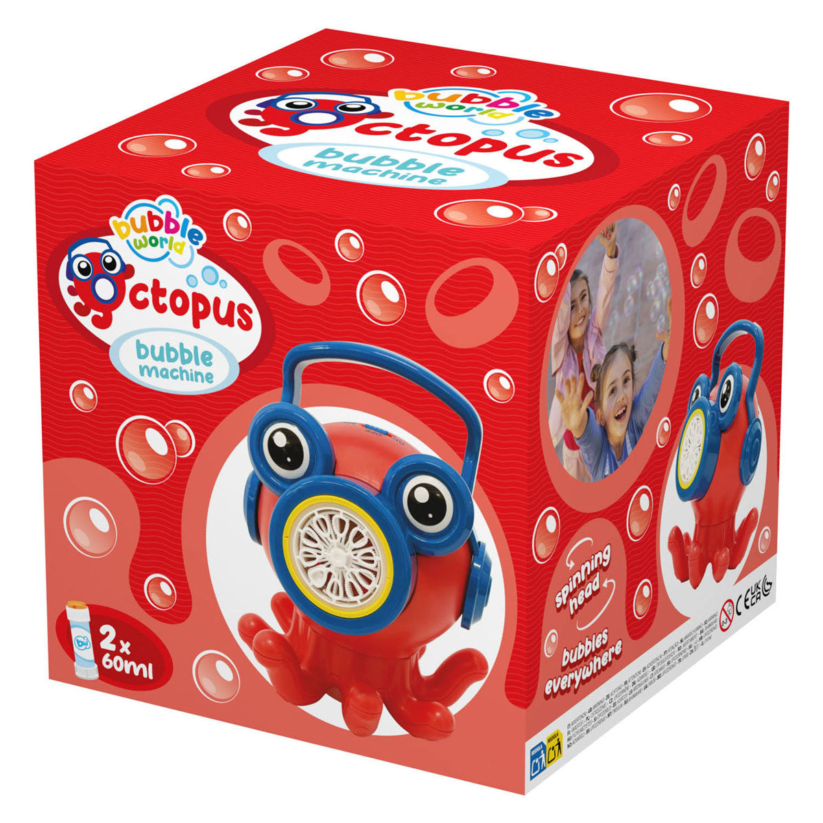 Bellenblaasmachine octopus