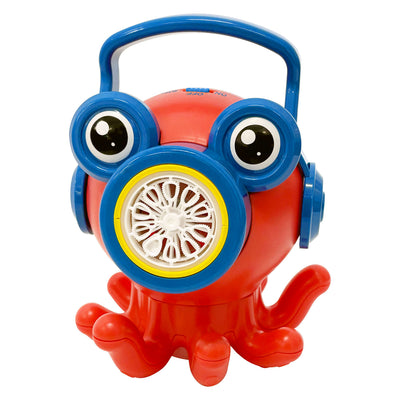 Bubble blowing machine octopus