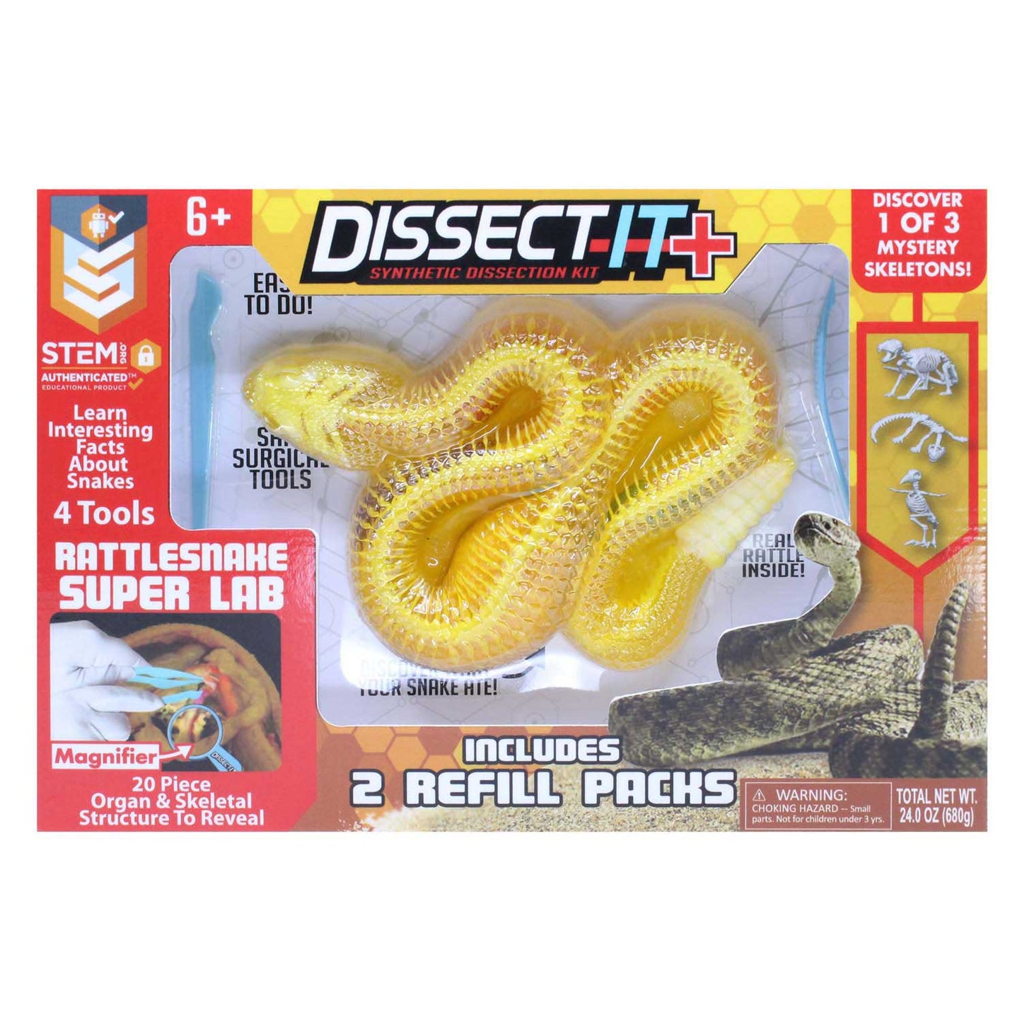 Dissect-seziona una mega confezione regalo di serpente a sonagli