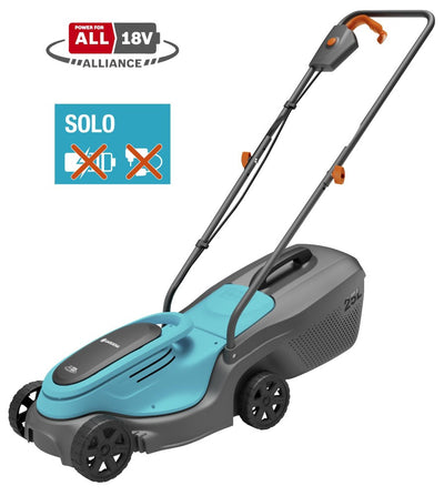 Gardena accugrasmaaier powermax 30 18v p4a solo (zwart turquoise, accu en oplader niet inbegrepen, power for all alliance)