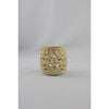 Mansion atmosphere hã©rault votive waxinelichthouder beige 8x8x7cm