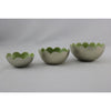 Mansion atmosphere waxinelichthouder groen set a 3