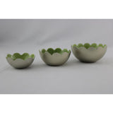 Mansion atmosphere loire votive waxinelichthouder groen set a 3 - afbeelding 1