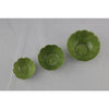 Mansion atmosphere waxinelichthouder groen set a 3