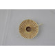 Candelabro ambiente mansión beige 11x9x3cm