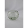 Mansion atmosphere vaas bol bubbel glas 14x14x10cm