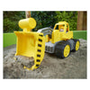 Big power worker midi wiellader shovel met figuur