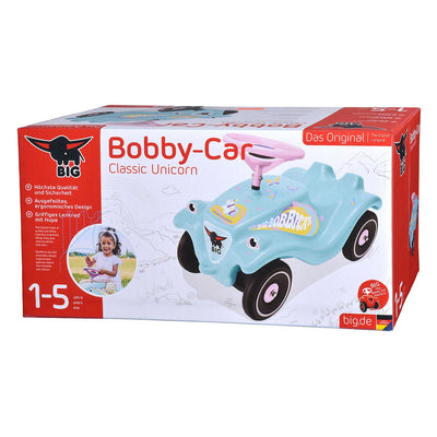 Big bobby auto eenhoorn caminando coche