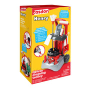 Casdon schoonmaak trolley henry deluxe speelset - afbeelding 2