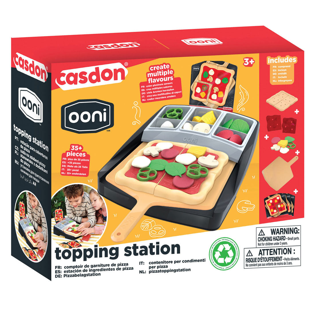 CASDON CASDON OONI Toys Pizza Seg Station Juego