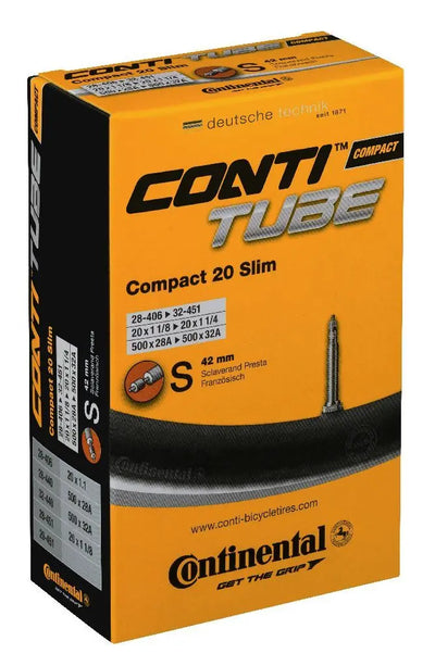 Continental inner tube compact 20 slim sv 42mm