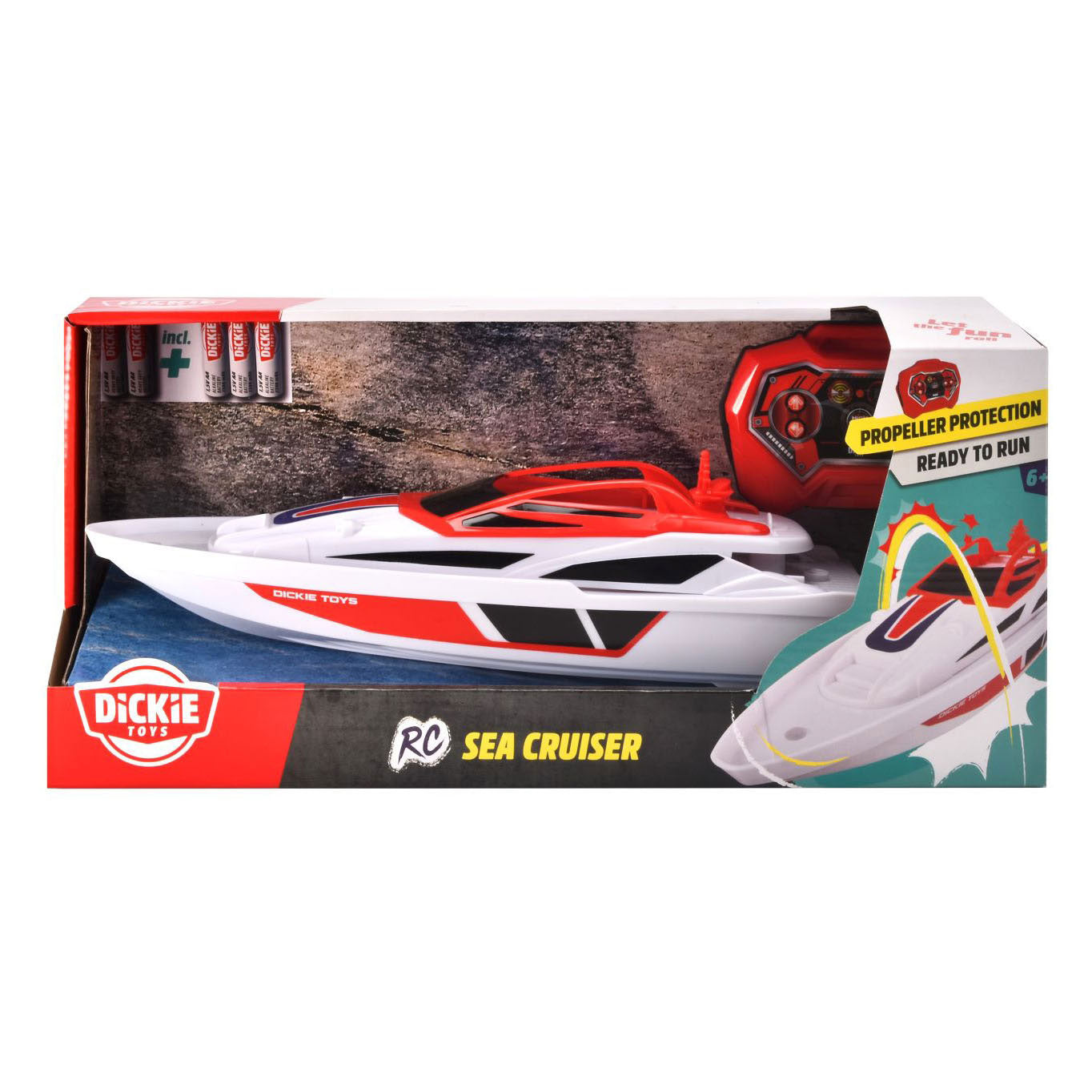 Dickie RC Sea Cruiser, stivale strutturale RTR