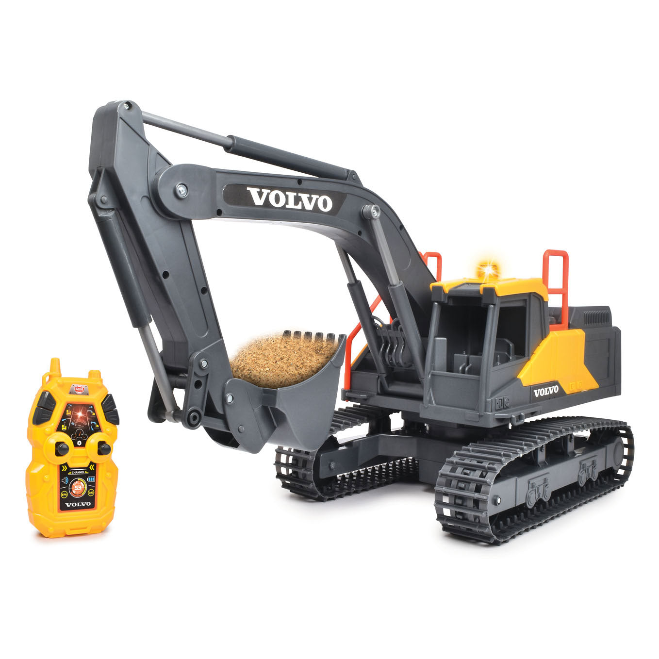 Dickie RC Volvo Mini Excavator Controrable Excavator
