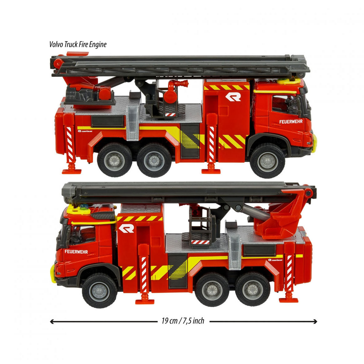 Majorette Volvo Fire Truck