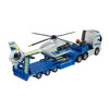 Majorette Volvo Truck con policía de helicóptero