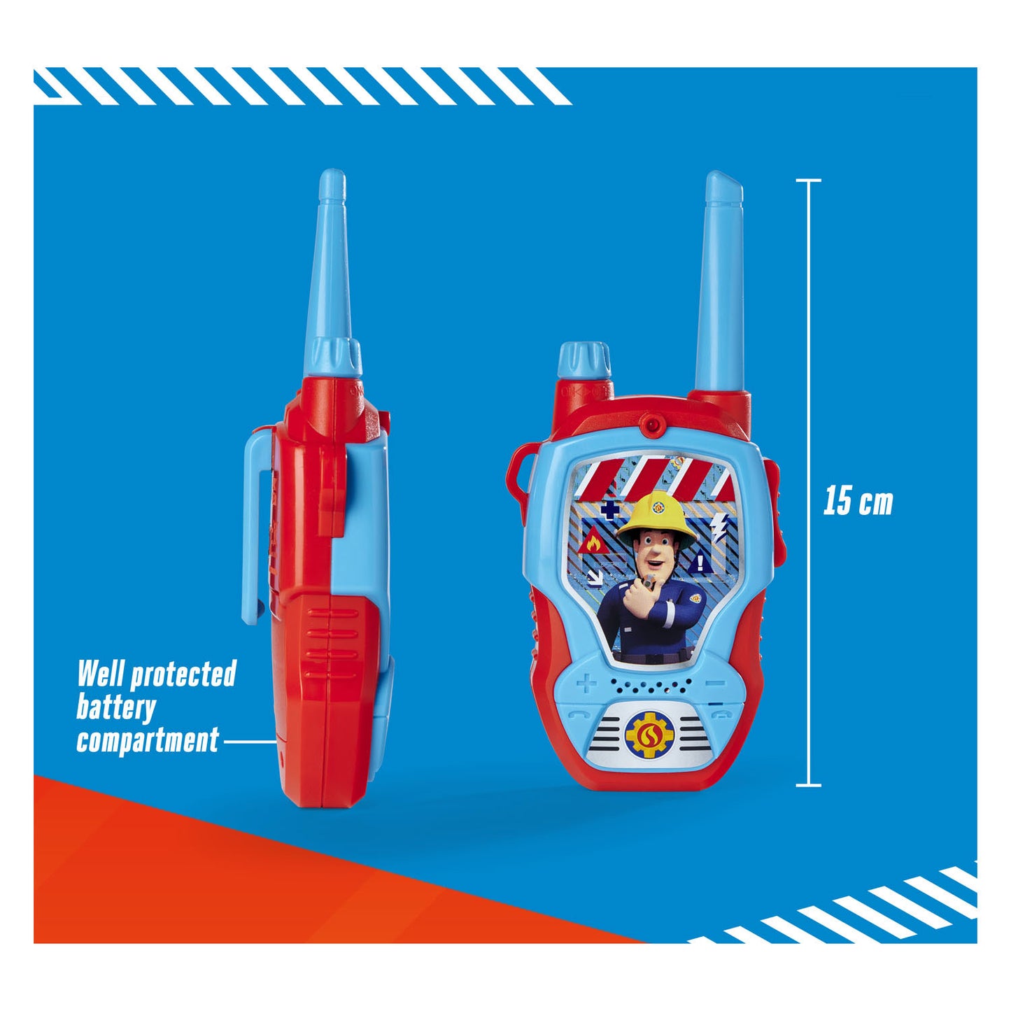 Dickie pompiere Sam Walkie Talkie