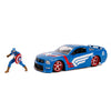 Jada Avengers Captain America con auto 1:24