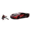 Jada Marvel Miles Morales Spiderman con Ford GT Auto 1:24 2017