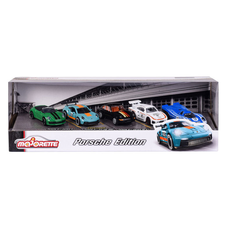 Majorette Porsche Motorsport Cars Giftpack, 5st.