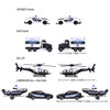 Majorette Police Force Auto's Giftpack, 4st.