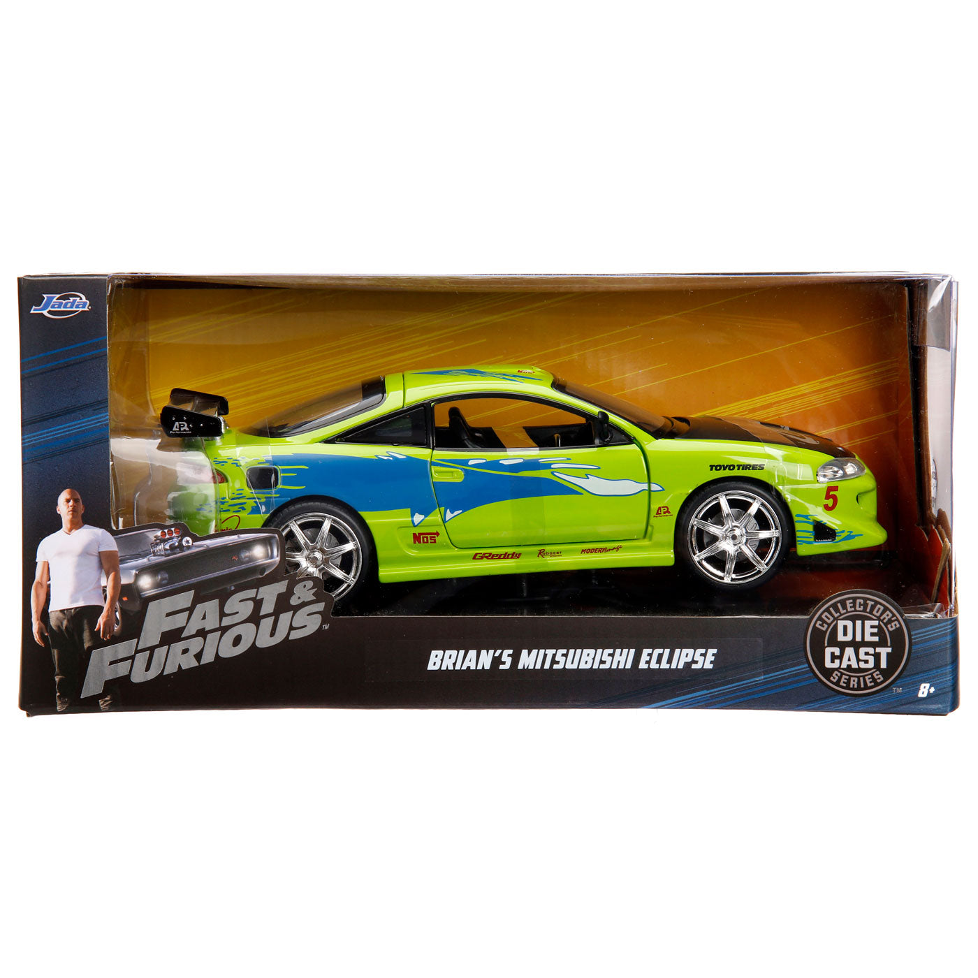 Jada die Cast Fast Furious 1995 Mitsubishi 1:24