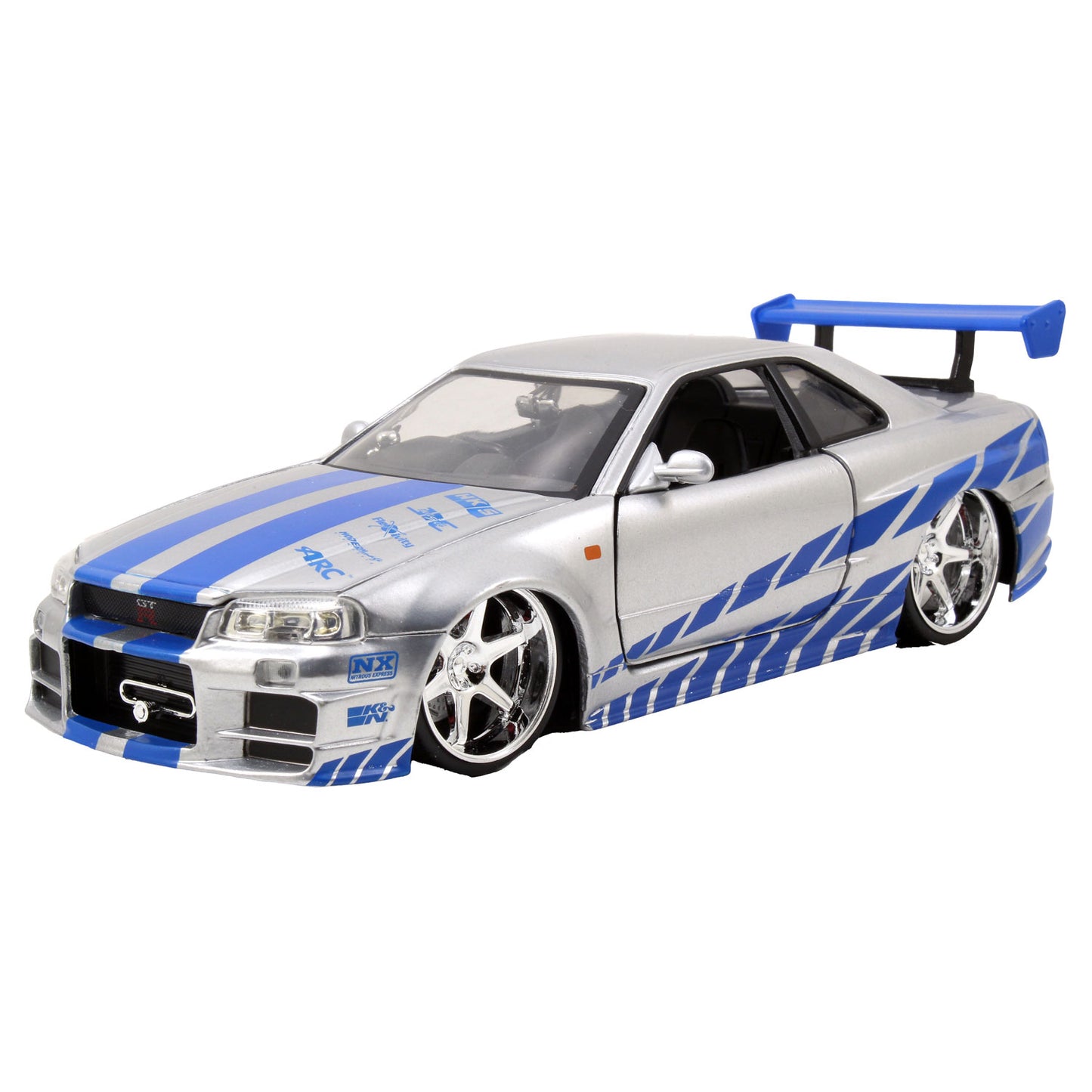 Jada Die-Cast Fast Furious 2002 Nissan Skyline 1:24