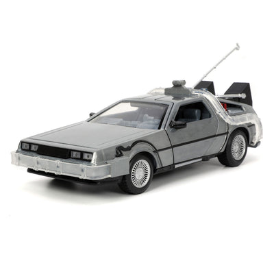 Jada Die Cast Time Machine de regreso al futuro 1 Auto 1:24