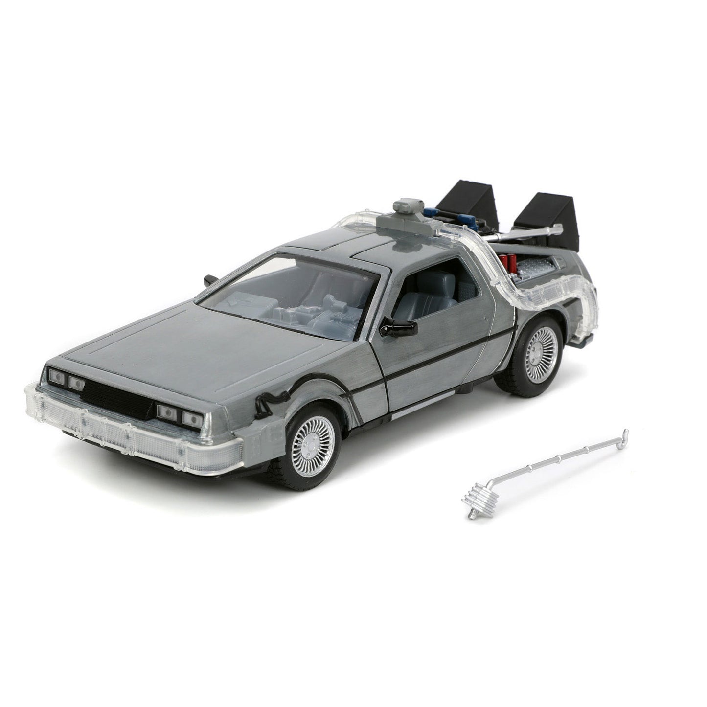 Jada Die Cast Time Machine de regreso al futuro 1 Auto 1:24