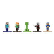 GIODI PER JADA Jada Die Cast Minecraft Multi Pack Nano Action Figures Wave 8 - afbeelding 3