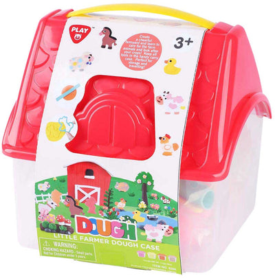 Set de arcilla pequeña granja Playgo - 4 vasijas de barro