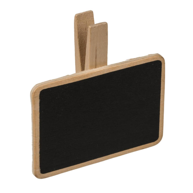 Ootb tablero de escritura de madera con clavija 7x7cm