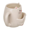Tazza Ootb gatto con scomparto per biscotti 15x9x12 cm 450 ml
