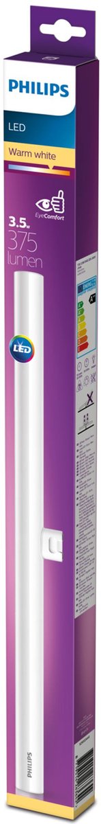 Philips LED fluorescente opaca - 60 W - S14D - luce bianca calda
