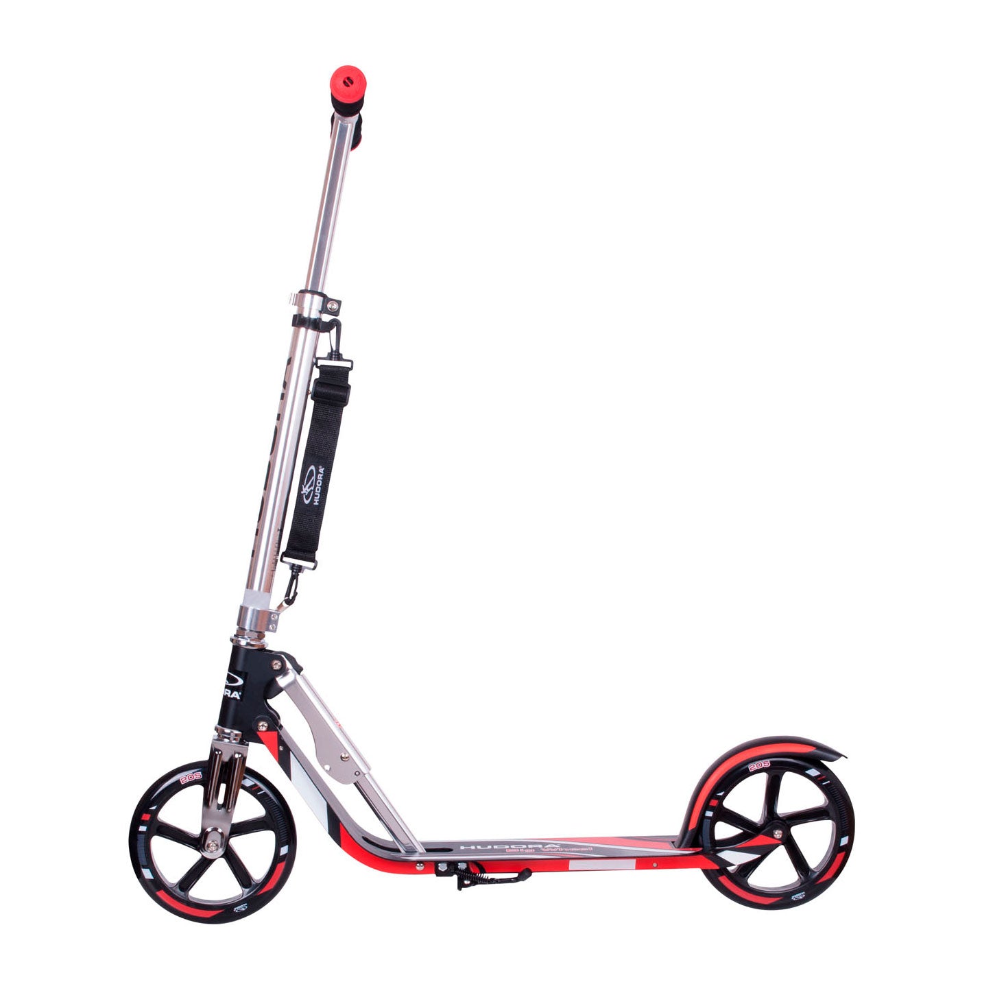 Hudora Scooter Big Wheel Step Rx205 - rosso nero