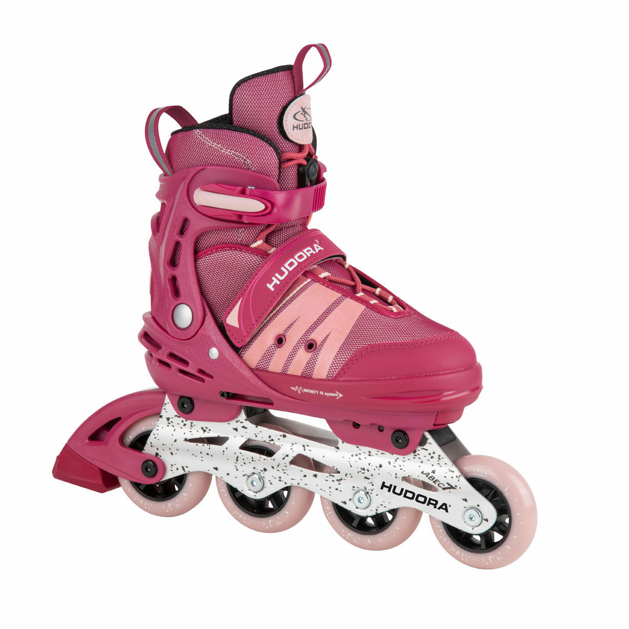 Patines Hudora Comfort Rosa, talla 35-40