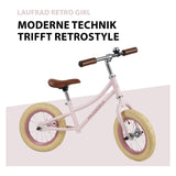 Hudora Balance Bike Vintage Pink - afbeelding 2
