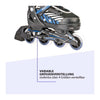 Hudora Skeelers Leon Blauw Black, taglia 37-40