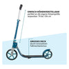 Hudora Hudora Wheel Step 215 Scooter Step Azure Blue