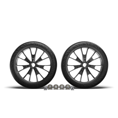 Hudora Set di ruote di ricambio Crossover per BigWheel 205