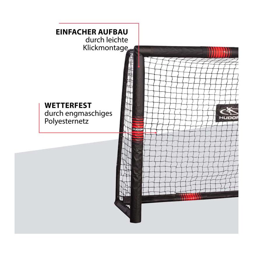 Meta de fútbol de Hudora tect 180