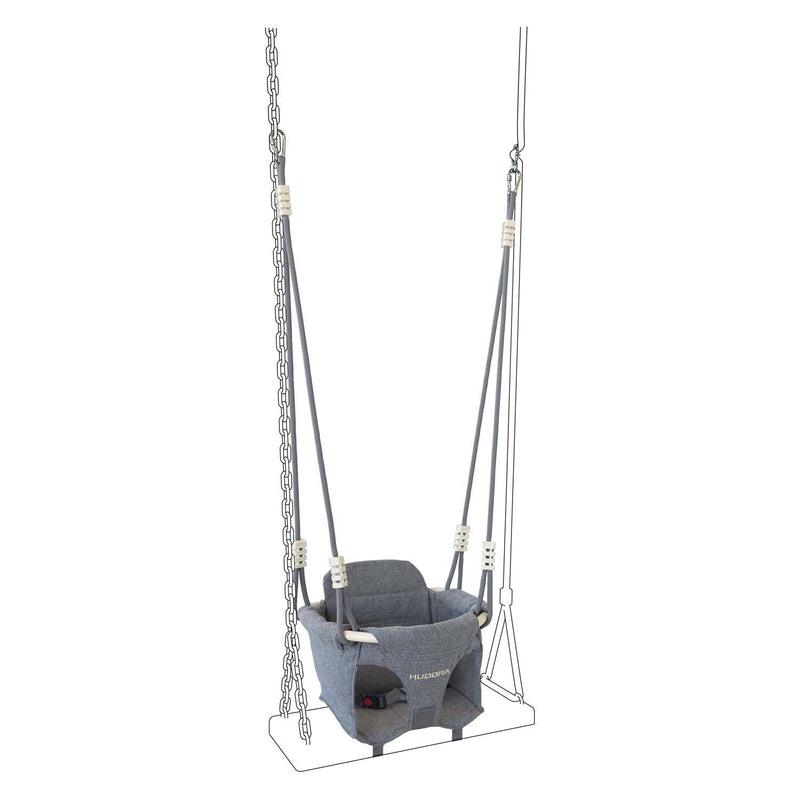 Sedia a dondolo Hudora Toddler Gray