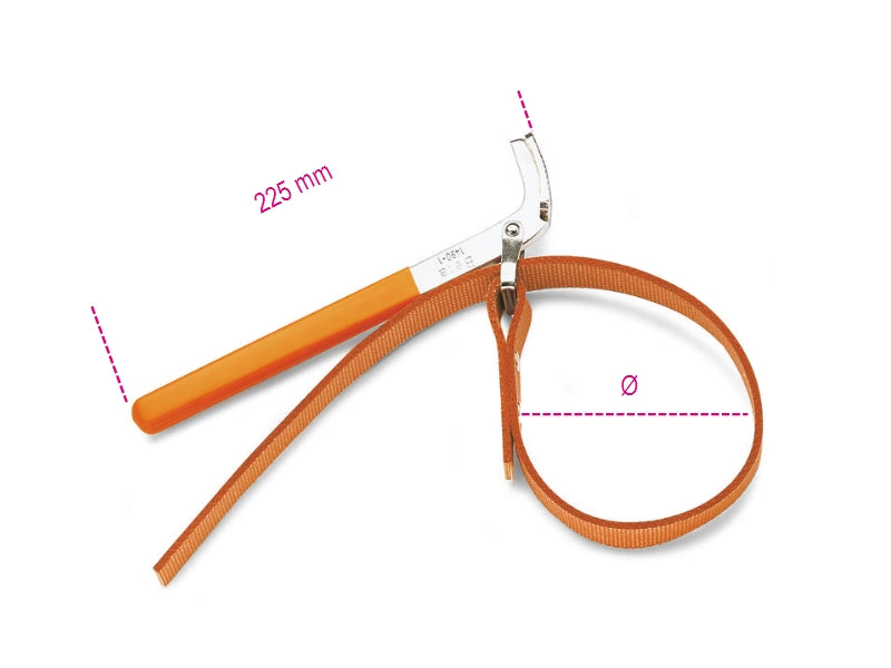 Llave para filtros de aceite beta 1490 2 ø240mm