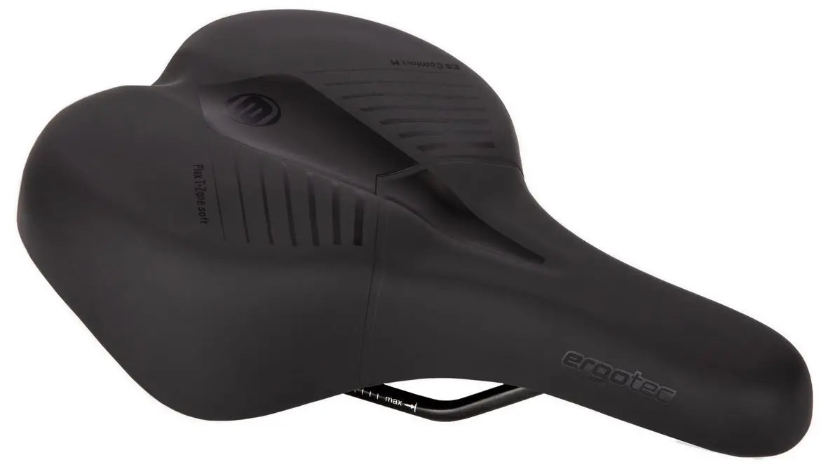 Ergotec, sedile comfort l, comfort da donna, pelle marrone