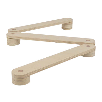 Juego de balanzas de madera RC de 8 piezas.