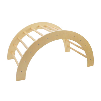 Escalada en arco de madera 2 en 1